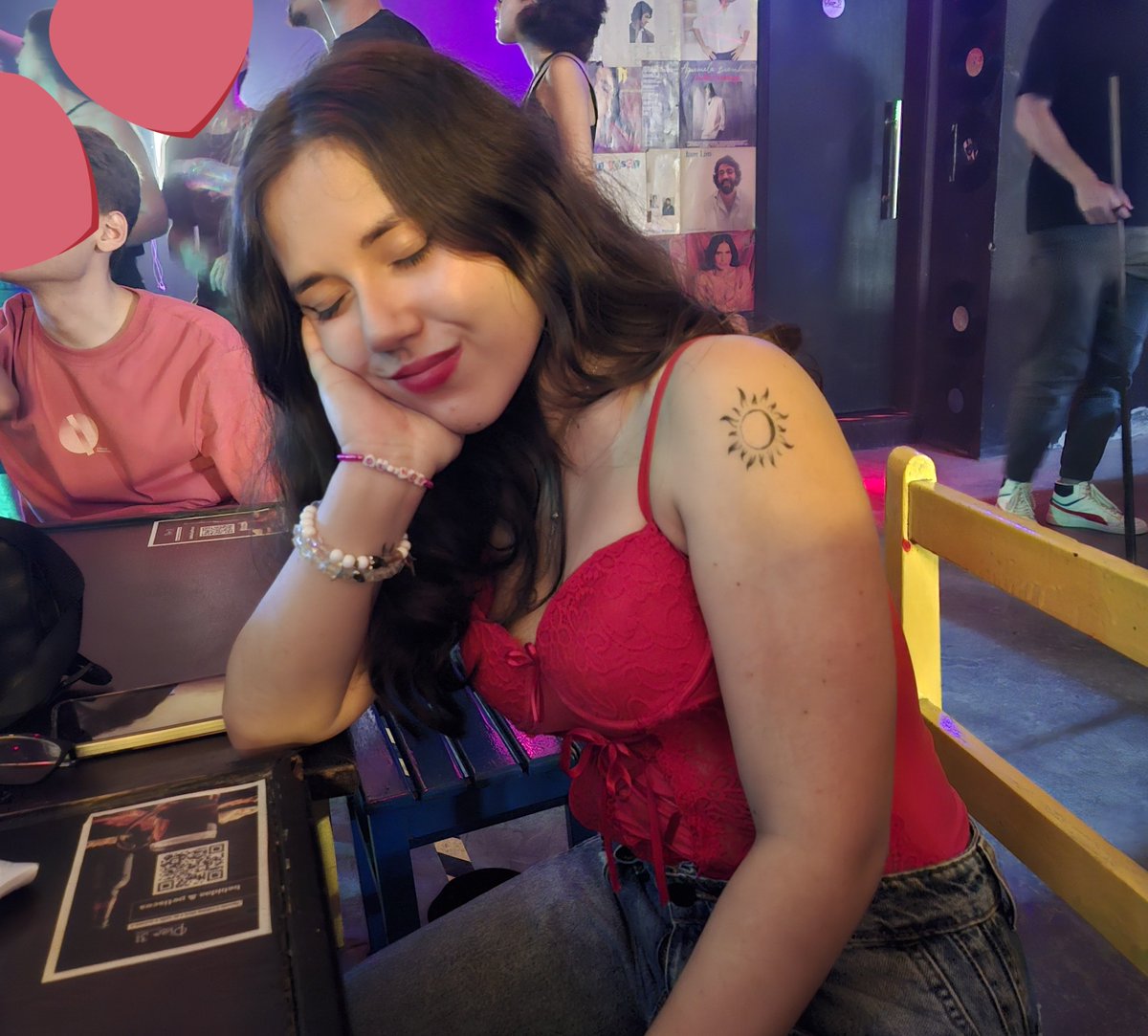 malu all the time 🪩 tweet media