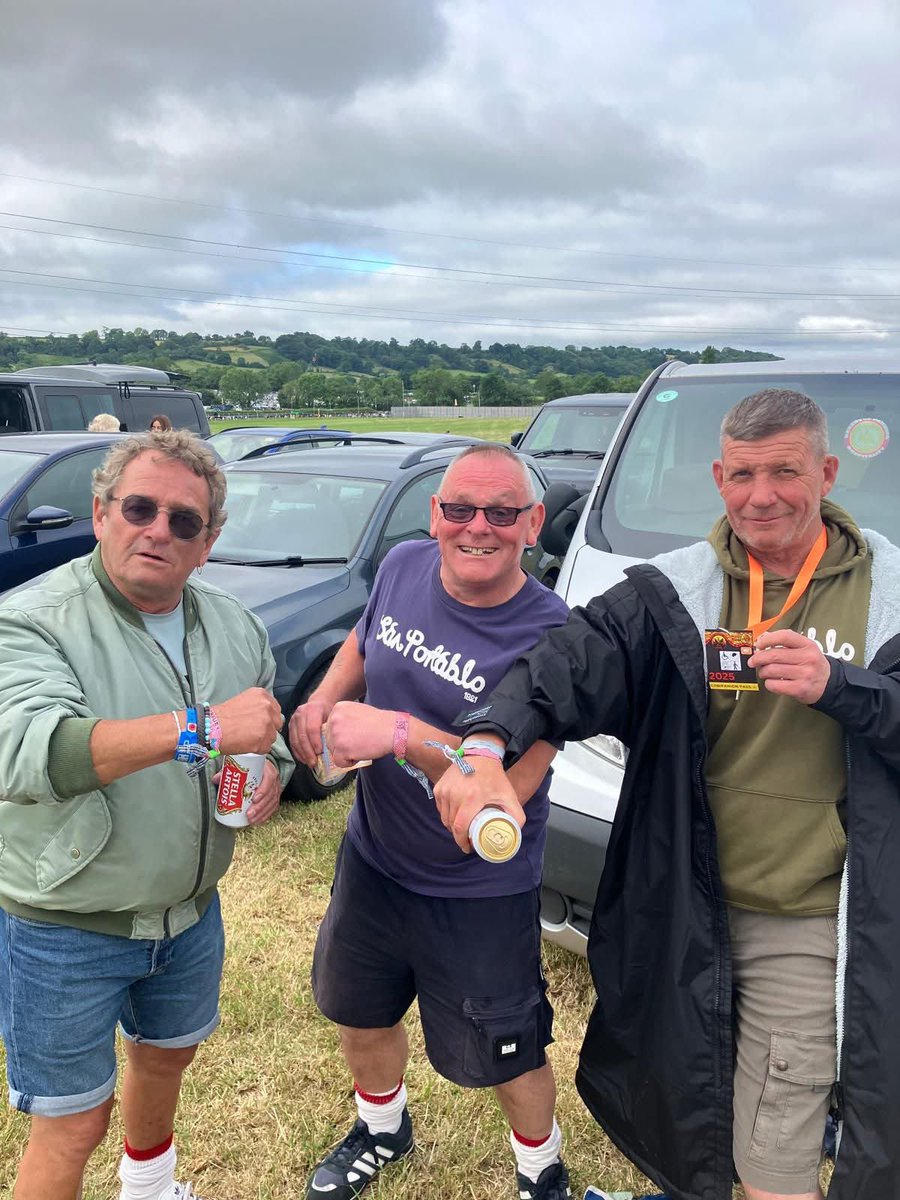 Jack, Mick, Pete, Don, Lorne, Paddy all at Worth Farm this weekend..
What mischief might they have got up to?
Everyone’s a Winner

#Glastonbury2025