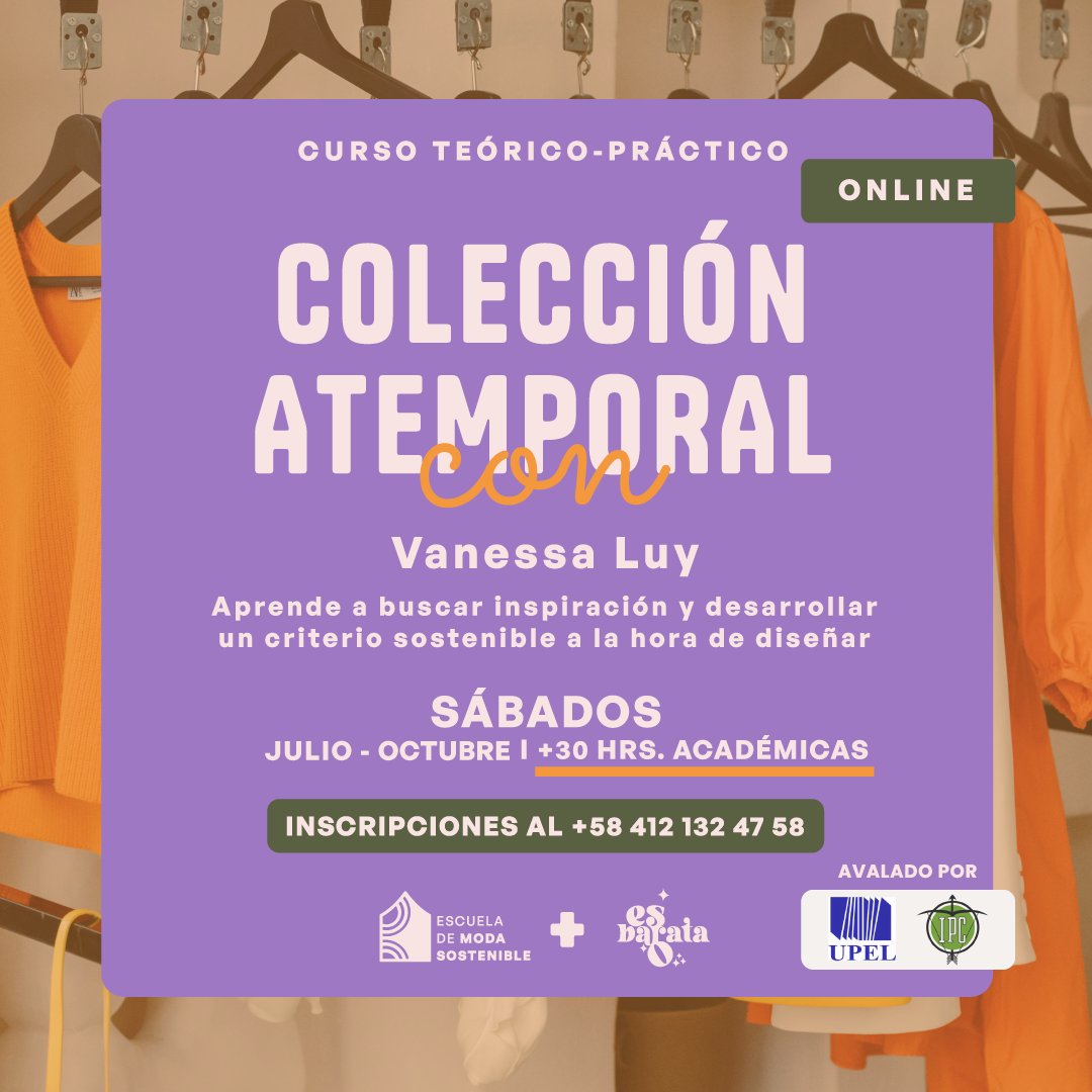 La Escuela de Moda Sostenible: un nuevo espacio para emprendedores de moda

comerciocorporativo.blogspot.com/2025/06/la-esc…

<a href="/esbaratao_/">E S B A R A T A O 👊👠</a> <a href="/esbaratao/">Jorge Eduardo Arias</a>.ve <a href="/megcomunica/">María Elena Guevara</a> #ComercioCorporativo #PlataformaComunicacional