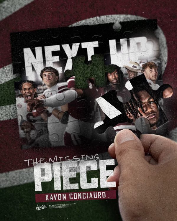 Brodie McWhorter (@brodiemcwhorter) on Twitter photo HAIL STATE 🗣️ LET MY GUY <a href="/kantguardvon/">Kavon “Slim Reaper” Conciauro</a> KNOW WHERE HOME IS!! THE MISSING PIECE TO THIS CLASS! 📈👀 #HailState 🐶🏡 <a href="/Coach_Leb/">Jeff Lebby</a> HAIL STATE 🗣️ LET MY GUY <a href="/kantguardvon/">Kavon “Slim Reaper” Conciauro</a> KNOW WHERE HOME IS!! THE MISSING PIECE TO THIS CLASS! 📈👀 #HailState 🐶🏡 <a href="/Coach_Leb/">Jeff Lebby</a>
