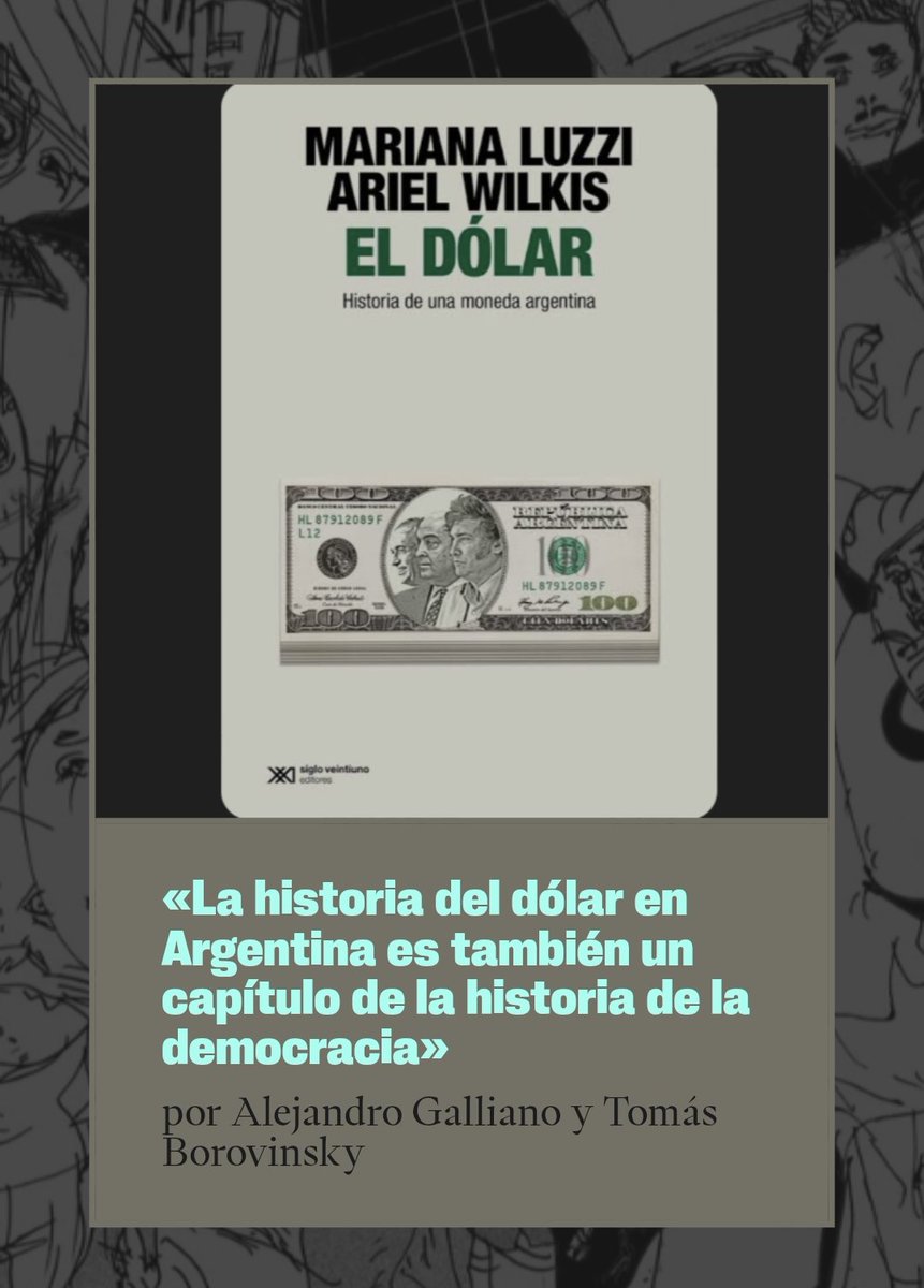 Revista Supernova (@revsupernova_) on Twitter photo 🗨 #Entrevista |
<a href="/AWILKIS/">ariel wilkis</a> sociólogo y decano del EIDAES en la UNSAM. Co-autor de "El Dólar. Historia de una moneda argentina", junto a la socióloga Mariana Luzzi
Por Alejandro Galliano y Tomás Borovinsky
🎙<a href="/bauerbrun/">Bruno Bauer</a> & <a href="/borovinsky/">BORO</a>
🔗 revistasupernova.com/nota/la-histor… 🗨 #Entrevista |
<a href="/AWILKIS/">ariel wilkis</a> sociólogo y decano del EIDAES en la UNSAM. Co-autor de "El Dólar. Historia de una moneda argentina", junto a la socióloga Mariana Luzzi
Por Alejandro Galliano y Tomás Borovinsky
🎙<a href="/bauerbrun/">Bruno Bauer</a> & <a href="/borovinsky/">BORO</a>
🔗 revistasupernova.com/nota/la-histor…