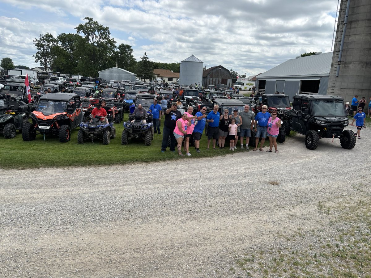 PinsonneaultLKM's tweet photo. I was proud to join the 2025 Morgan Make-A-Wish ATV Ride! 💙 Nearly $6,000 was raised last year—this year, they’re aiming higher! Huge thanks to the riders, donors & organizers making wishes come true.
#MakeAWish #LambtonKentMiddlesex #ATVRide https://t.co/YPjHE4a987