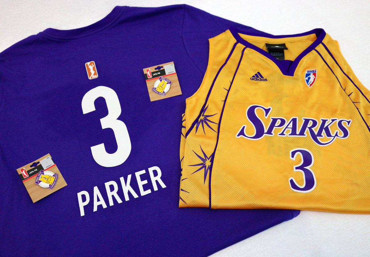 The big day is finally here! Celebrate Candace Parker’s jersey retirement with exclusive merch available in-arena only for today’s home game. Don’t miss your chance to honor a legend🌟 #teamlastore #lasparks