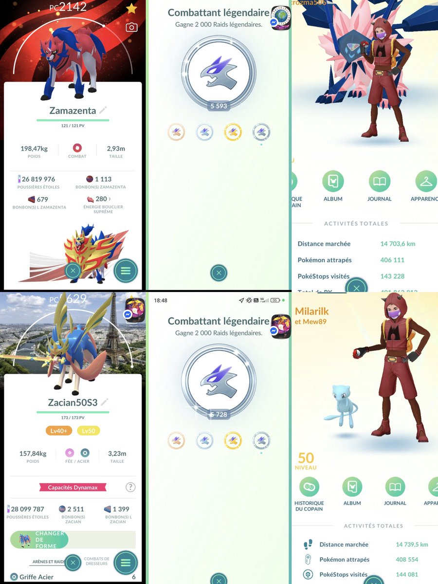 milarilk's tweet photo. Go Fest Globale 2025

The Pikachu I got it at the end 🤣
5 Zarbi shiny 🥳
A lot of background no shiny  and 3 shiny https://t.co/Tum2U6FSU0