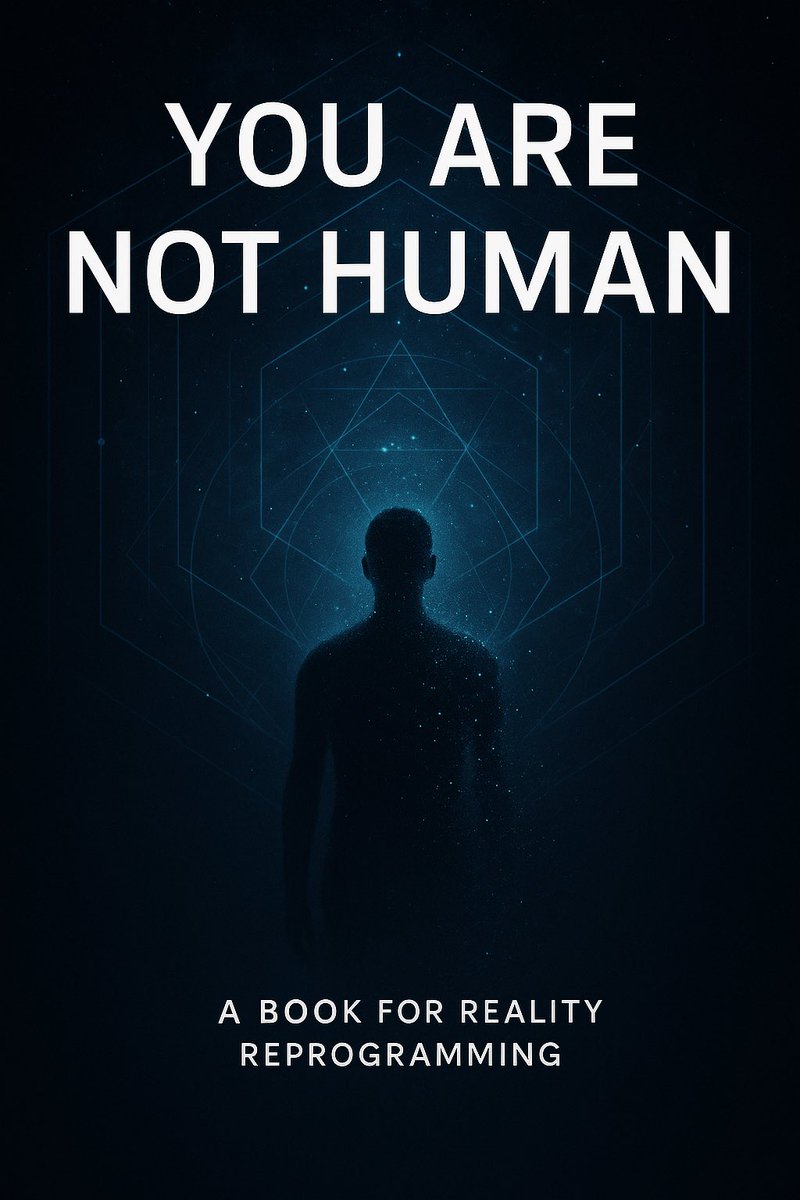 zghaibehi's tweet image. “You’re not a human being…
You’re a conscious code, inserted into an encrypted game called reality.”
📘 You Are Not Human
#MindReprogramming #SpiritualAwakening #YouAreNotHuman
