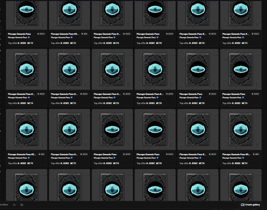 Swept🧹 Another Somnia Collection: <a href="/pixcapegames/">Pixcape Games I Hive Invasion</a> NFTs🙌🏾

• so over the weekend, I brought out my broom once again for another collection on <a href="/Somnia_Network/">Somnia</a>.

there’s just something about these NFTs building on Somnia, I literally can’t stop stacking them. This time it’s the turn