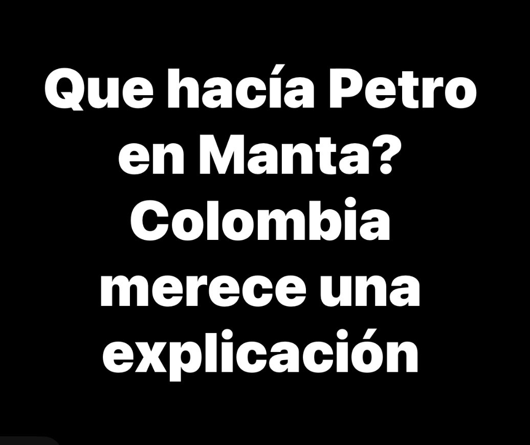 <a href="/petrogustavo/">Gustavo Petro</a> Conteste esto 👇