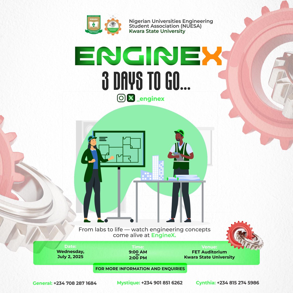 ENGINEX(ENGINEERING INNOVATION EXHIBITION) tweet media