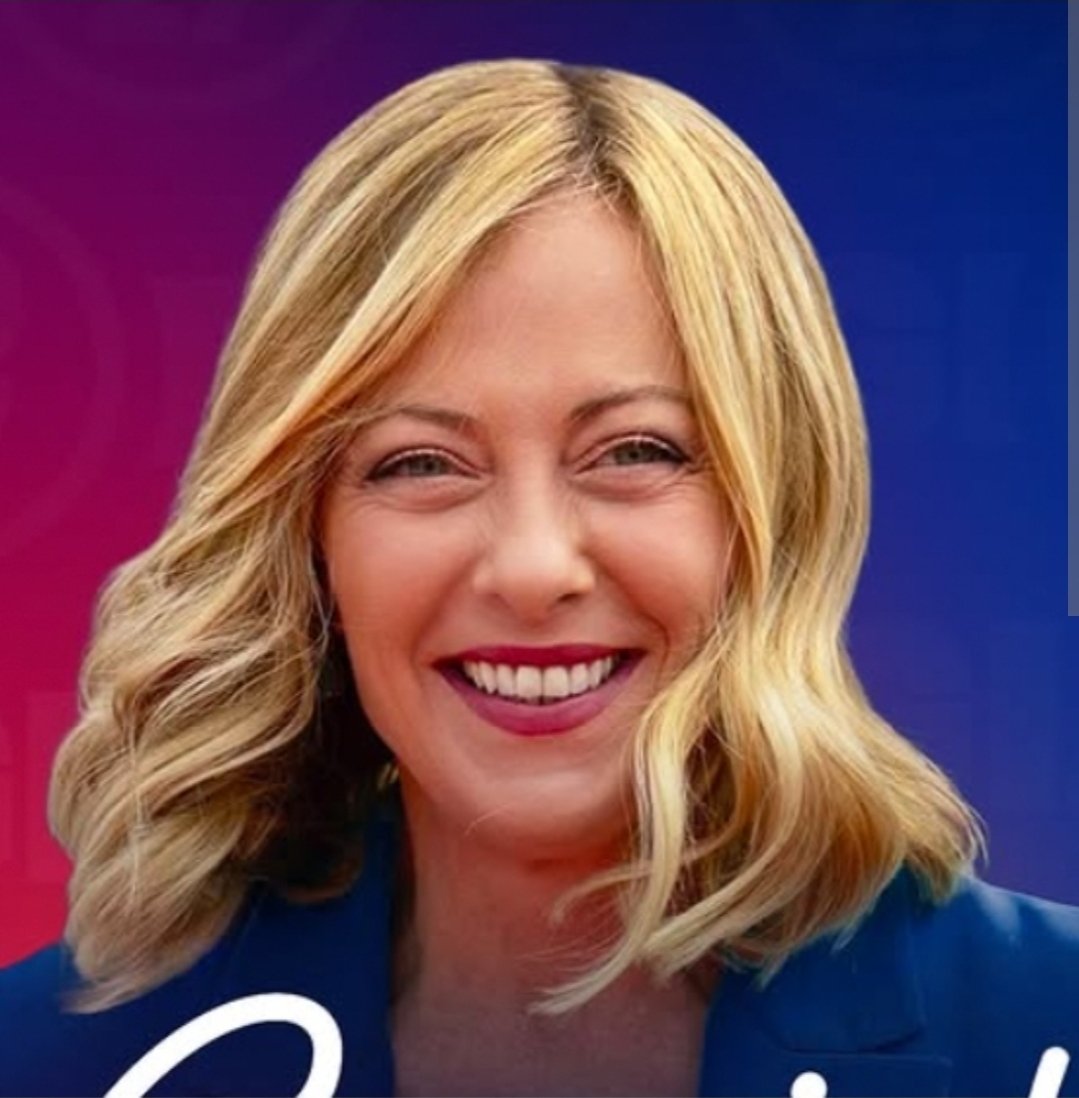 Cara <a href="/GiorgiaMeloni/">Giorgia Meloni</a>, non mollare. Il popolo italiano, quello onesto, fatto di lavoratori e persone perbene, è con te e te lo dimostra nei sondaggi.
Resterai nella storia per l'opposizione che ti rema contro:
Quotidiani, TV, Cassazione, Magistrati, giornalisti, conduttori ecc.💚❤️
