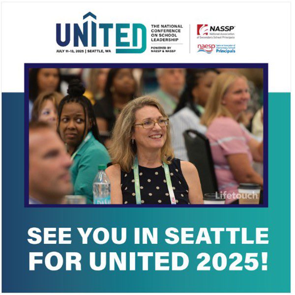 annette_mia's tweet photo. Calling all school leaders!✈️ Headed to Seattle for #PrincipalsUnited — can’t wait to learn, lead, and connect with fellow principals. See you there! 🌟 #SchoolLeadership #SeattleBound @NAESP #NAESP2025 https://t.co/jKcneDUBLj