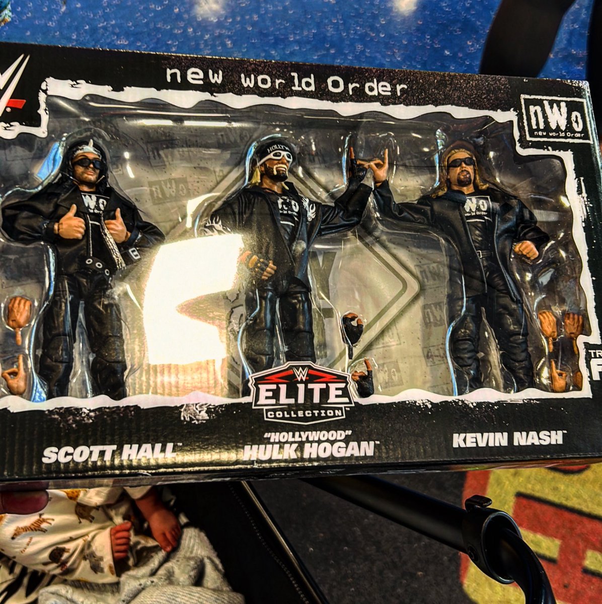 So a few years ago Redwolf sold his #hasbro figures and immediately regretted it, after deciding to restart buying figures his awesome wife bought him this today to start off his collection. 

<a href="/TheMattCardona/">Matt Cardona</a> who she he get next?