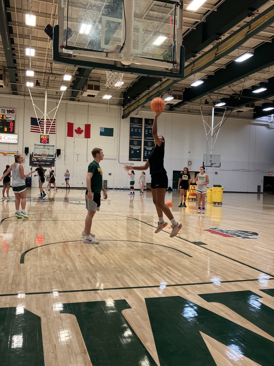 Alexis Menard-O'Neil (@amenardoneil) on Twitter photo Great way to spend a Sunday working out at the University of Vermont Women’s Basketball team at their annual college prospect camp!
<a href="/UVMathletics/">UVM Athletics</a> <a href="/UVMwbb/">UVM Women's Basketball</a> <a href="/MassHuskies/">Mass Huskies</a> <a href="/PGCbasketball/">PGC Basketball</a> <a href="/PGHNewEngland/">Prep Girls Hoops New England</a> Great way to spend a Sunday working out at the University of Vermont Women’s Basketball team at their annual college prospect camp!
<a href="/UVMathletics/">UVM Athletics</a> <a href="/UVMwbb/">UVM Women's Basketball</a> <a href="/MassHuskies/">Mass Huskies</a> <a href="/PGCbasketball/">PGC Basketball</a> <a href="/PGHNewEngland/">Prep Girls Hoops New England</a>