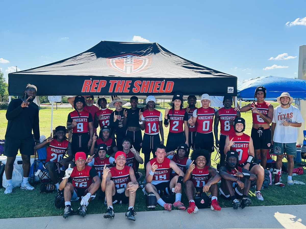 🏆STATE 7on7 2025🔥 
 4 W’s 🚀 Champ Bracket⭐️

Pool 🅿️
Gm1️⃣ Grand Oaks 🧸 (W) 33-13
Gm2️⃣ John Tyler 🦁 (W) 28-25
Gm3️⃣ Irving Mac 📮 (W) 26-19
Champ1️⃣ Bastrop 🐻 (W) 27-21
Champ2️⃣ SOC 🕋  20-32

#RepTheShield 🛡️ #HonorHeights ⚔️

<a href="/Matt_Stepp817/">Matt Stepp</a> | <a href="/dctf/">Dave Campbell's — TexasFootball.com</a> 
<a href="/KilleenISD_/">KISD Sports</a> | <a href="/MarkHum7/">Mark Humble</a>