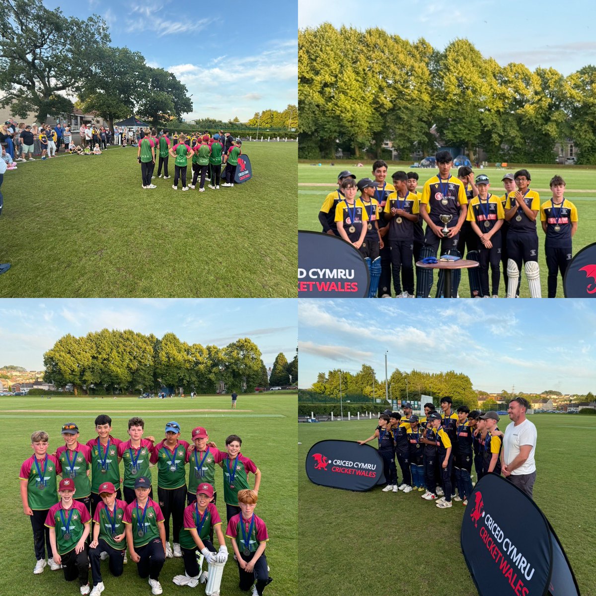 Amazing finish last ball of second super over congratulations to <a href="/lisvanecc/">Lisvane Cricket Club</a> and commiserations <a href="/penarthcricket/">Penarth Cricket Club</a> junior cricket doesn’t get much better. Very high standard of cricket on show.