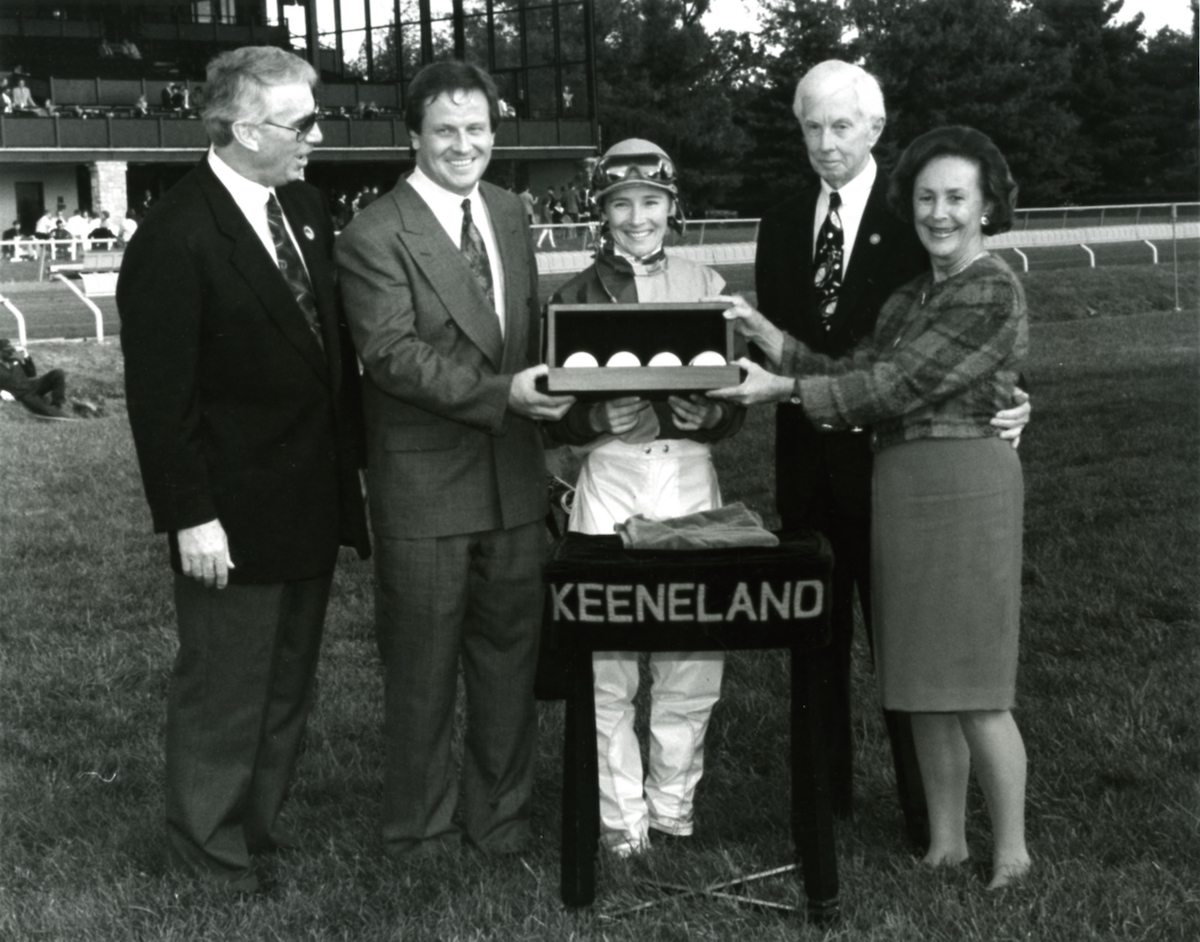 keeneland's tweet image. Keeneland joins in mourning the passing of Hall of Fame trainer D. Wayne Lukas. Read the statement from Keeneland President and CEO Shannon Arvin → bit.ly/3InyhrK