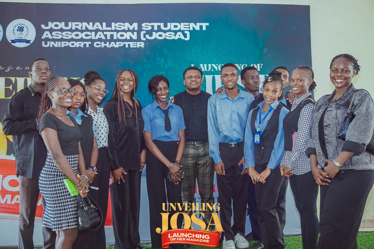 JOSAUniport's tweet image. Yes, we had our colleagues from Rivers State University in attendance under the umbrella of Journalism and Media Students&apos; Association (JOMESSA)