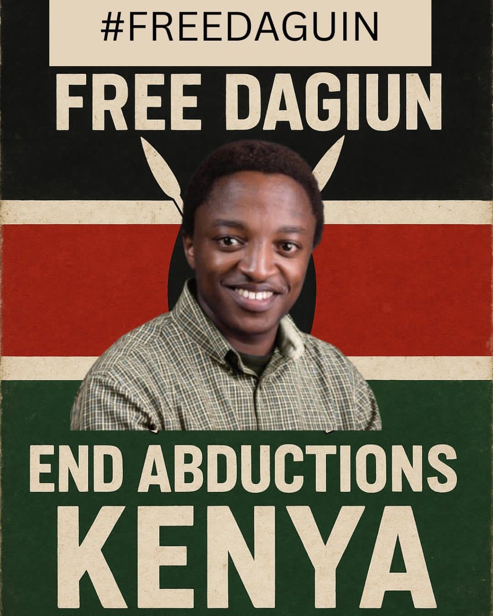 Juliuskamau21's tweet image. #FREEDAGUIN.#freemuthaiga3. Lets relentlessly make noise for Daguin.its what will save him otherwise silence is betrayal to him and might see him totally dissapeared or even worse.