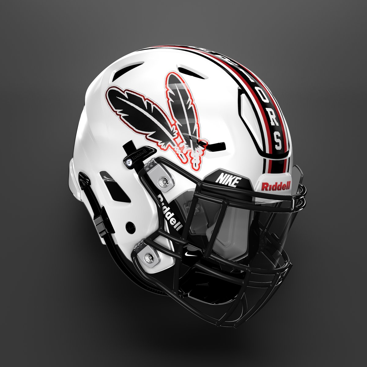 Excited to be working with the Winfield Warriors this season!

Love their unique, black and red chrome feather design. One of a kind 💯

Huge thanks to Coach <a href="/CoryElmendorf/">Coach Elmendorf</a> and the Warriors for their continued support of <a href="/417helmets/">417 Helmets+Decals</a>!