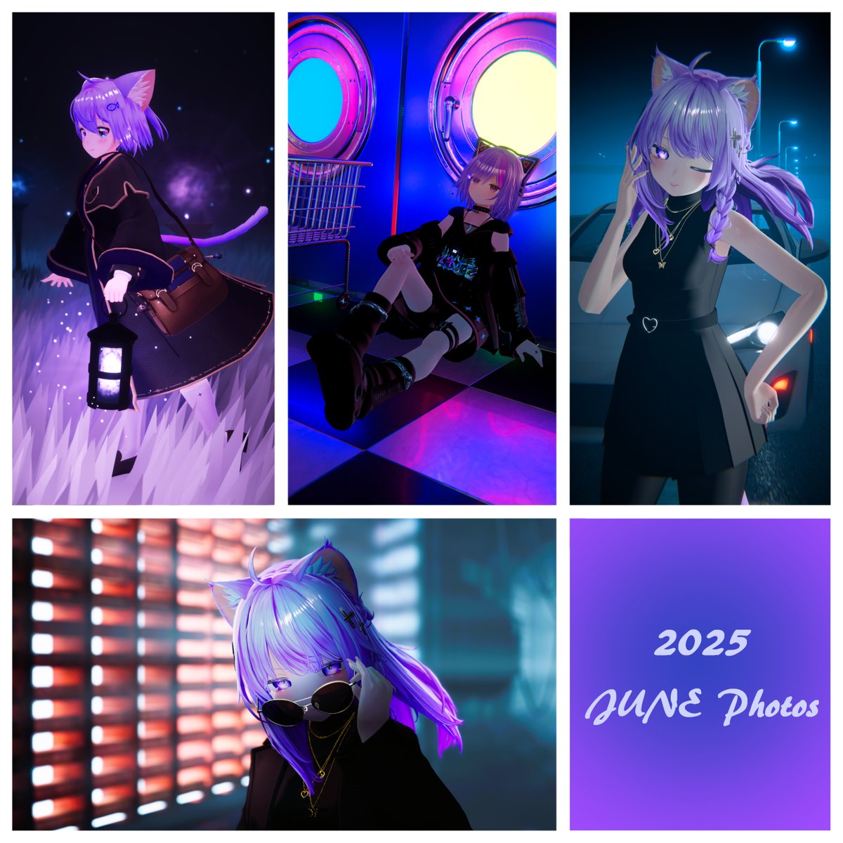crust_33's tweet image. 2025.6 4Photos📸
VRCLightVolumes対応ワールドが増えた月なので暗いシーンの撮影多めになりました。
#VRC4Photos #crust_Photo