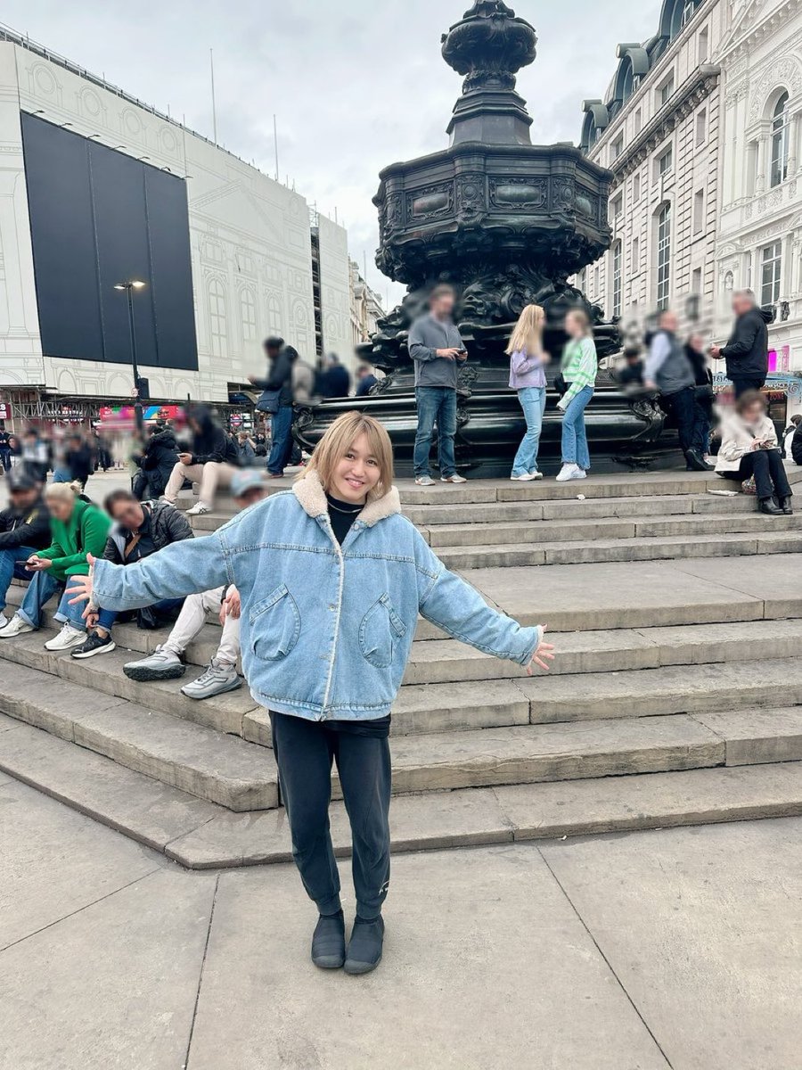 i went to a pretty fountain!