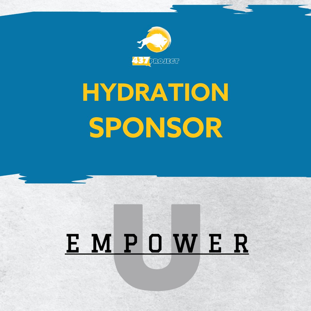 #SponsorShoutOut 📣

Big thanks to Empower U for supporting The 437 Project as a hydration sponsor. We are grateful for partners committed to improving physical and mental health across our state!

#The437Project