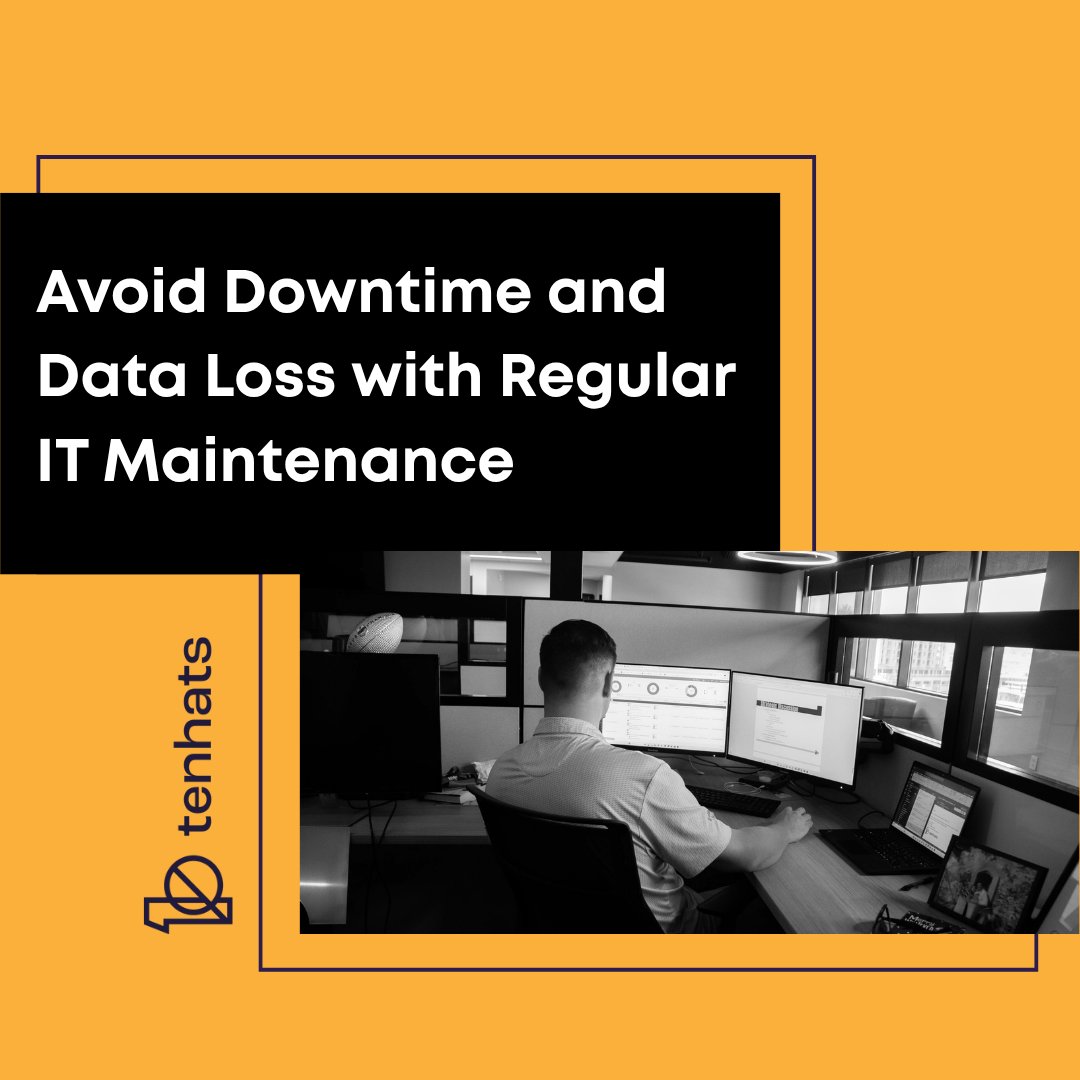 Regular IT maintenance keeps systems secure and efficient—but TenHats goes further, blending upkeep with strategic insights to align IT with your business goals. Ready to future-proof your tech? Schedule a check-up today: hubs.la/Q03pXy2H0