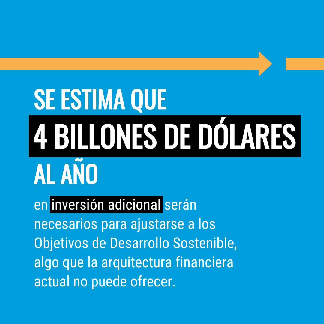 El mundo necesita 4 billones de dólares al año para alcanzar los #ObjetivosMundiales.
En 2022, 7 billones de dólares se destinaron a subsidiar los combustibles fósiles. 
En 2023, la guerras costaron 19 billones de dólares.

#FFD4
financing.desa.un.org/es/ffd4 #FinanciandoNuestroFuturo