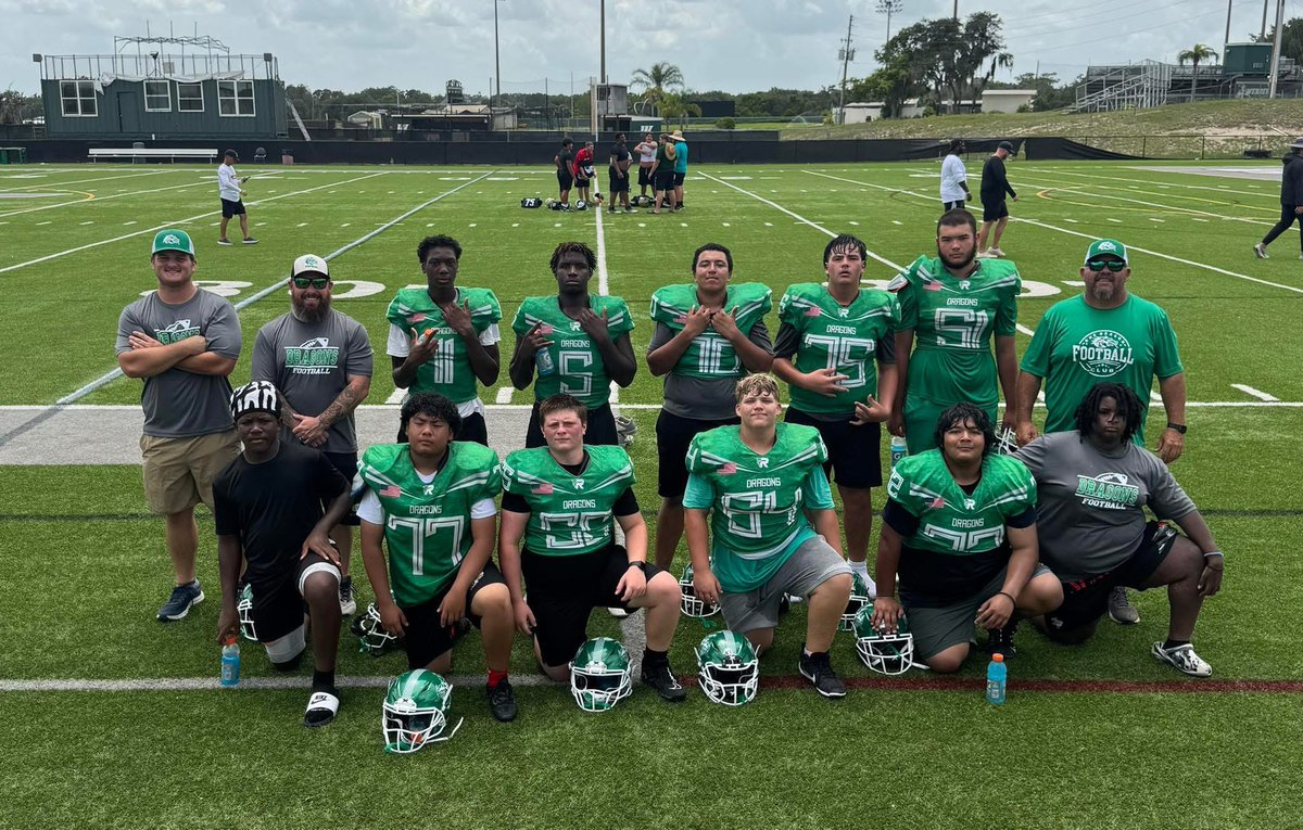 Lake Placid Dragons Football (@lphsdragonsfb) on Twitter photo Day 3 is finished! So proud of our boys for working so hard at one of the toughest camps around. They had some amazing coaches and learned so much. Thanks to <a href="/WebberFB/">Webber Int'l University Football</a> for hosting!! Down and dirty summer of 2025 was a success!#onedragon <a href="/CoachJayDel1/">Jay Del Castillo</a> Day 3 is finished! So proud of our boys for working so hard at one of the toughest camps around. They had some amazing coaches and learned so much. Thanks to <a href="/WebberFB/">Webber Int'l University Football</a> for hosting!! Down and dirty summer of 2025 was a success!#onedragon <a href="/CoachJayDel1/">Jay Del Castillo</a>