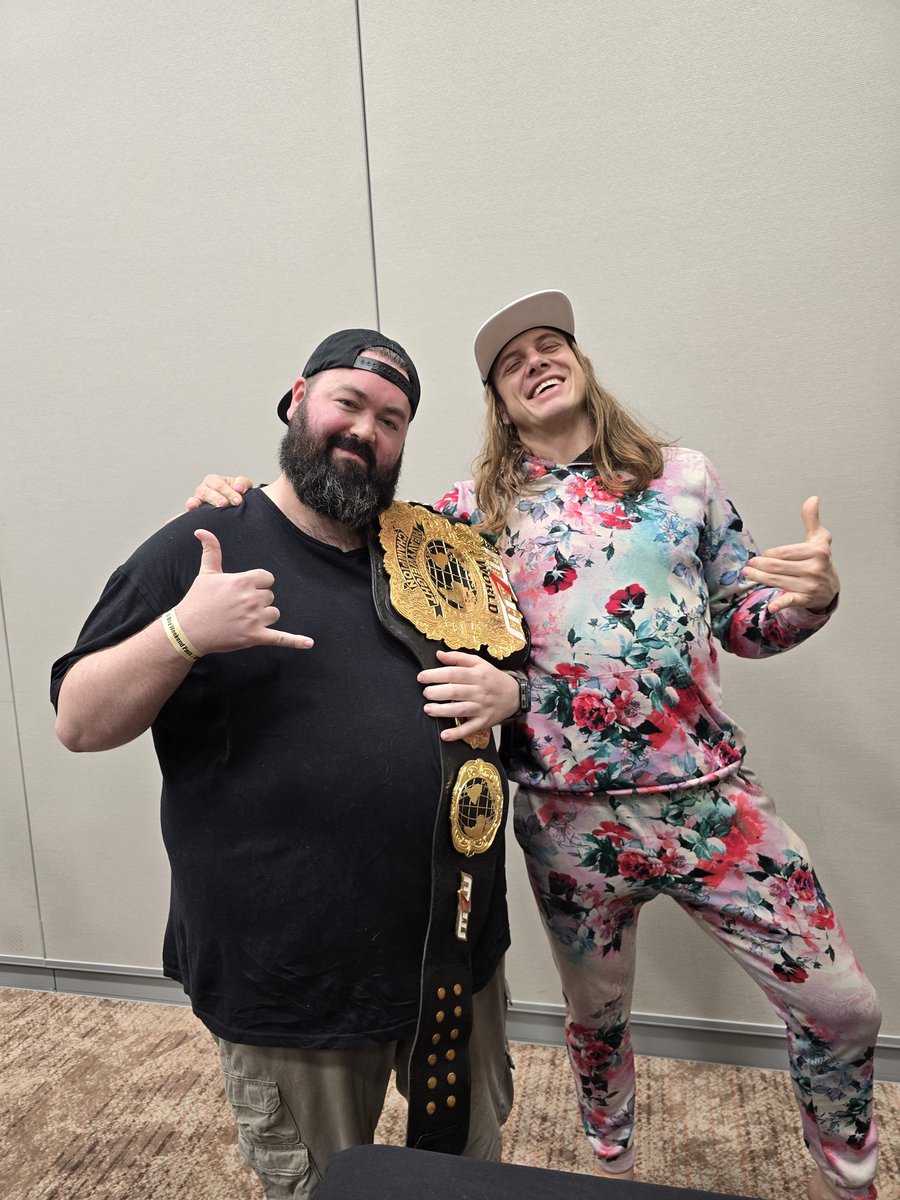 Jeremy McBride (@jrod0821) on Twitter photo Always a good time seeing <a href="/SuperKingofBros/">Matthew Riddle</a>! Thanks for the pics, letting me hold the belt, and for being an all around cool dude. Till next time bro! Always a good time seeing <a href="/SuperKingofBros/">Matthew Riddle</a>! Thanks for the pics, letting me hold the belt, and for being an all around cool dude. Till next time bro!