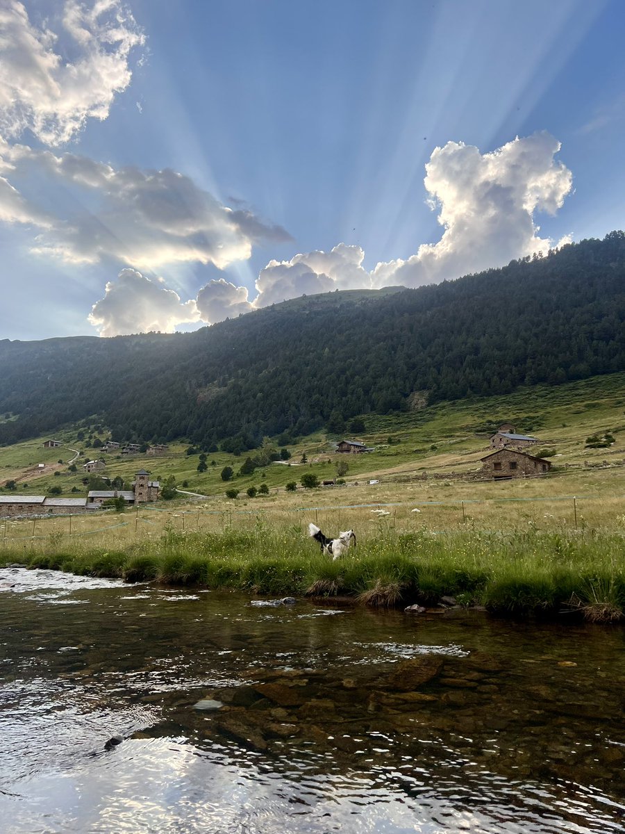 M’encanten els vespres a Andorra. ❤️