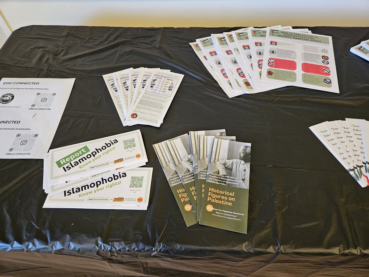 RacialProfiling's tweet image. #IsmailisForPalestine Lunch and Learn @CityofBurnaby today.

@nccm 
@CRRF 
@bccla 
@TheIsmaili 
@AgaKhanMuseum 
@akdn 
@canadavisalaw