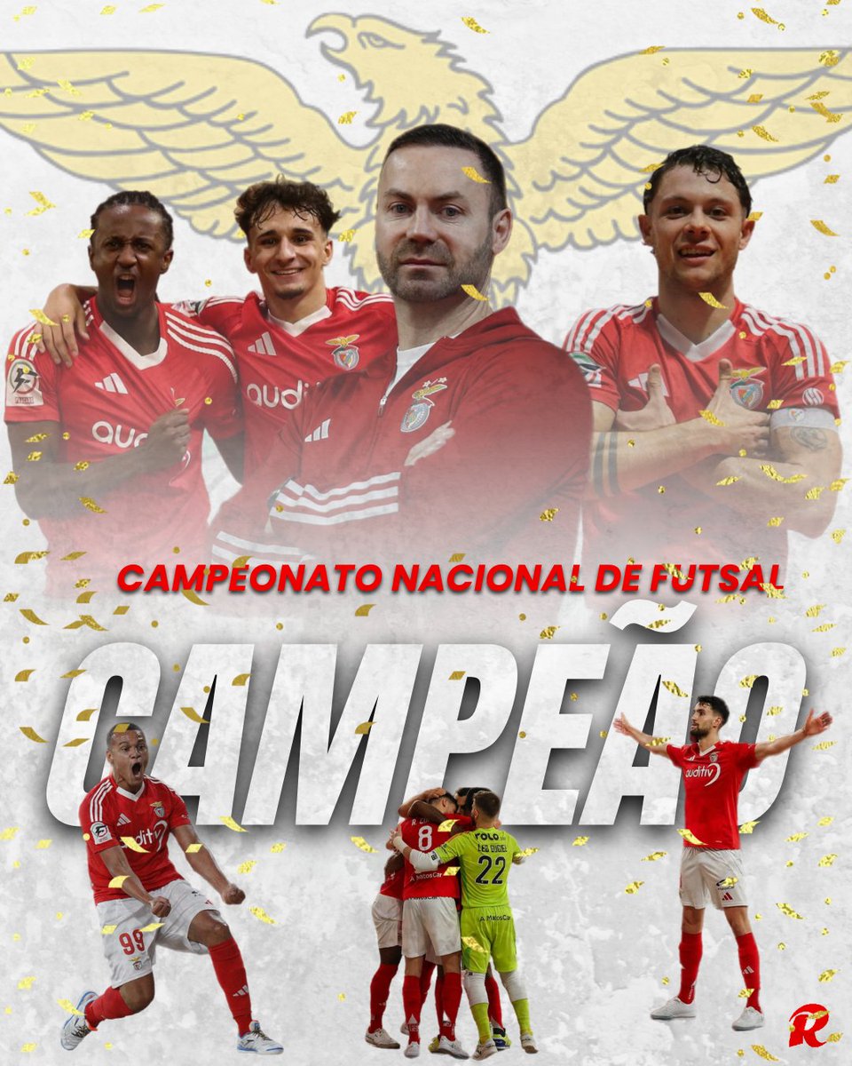 🦅 Benfica derrota Sporting no João Rocha e conquista título de futsal