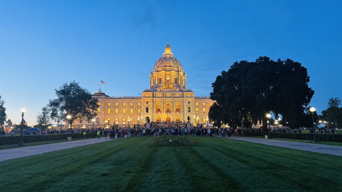 As I reflect on the ugliness of recent weeks, I'm deeply grateful to those who, amid sudden tragedy and overwhelming grief, created space for Minnesotans to mourn together.

While those closest to the Hortmans planned and grieved, you helped us understand why they were so widely