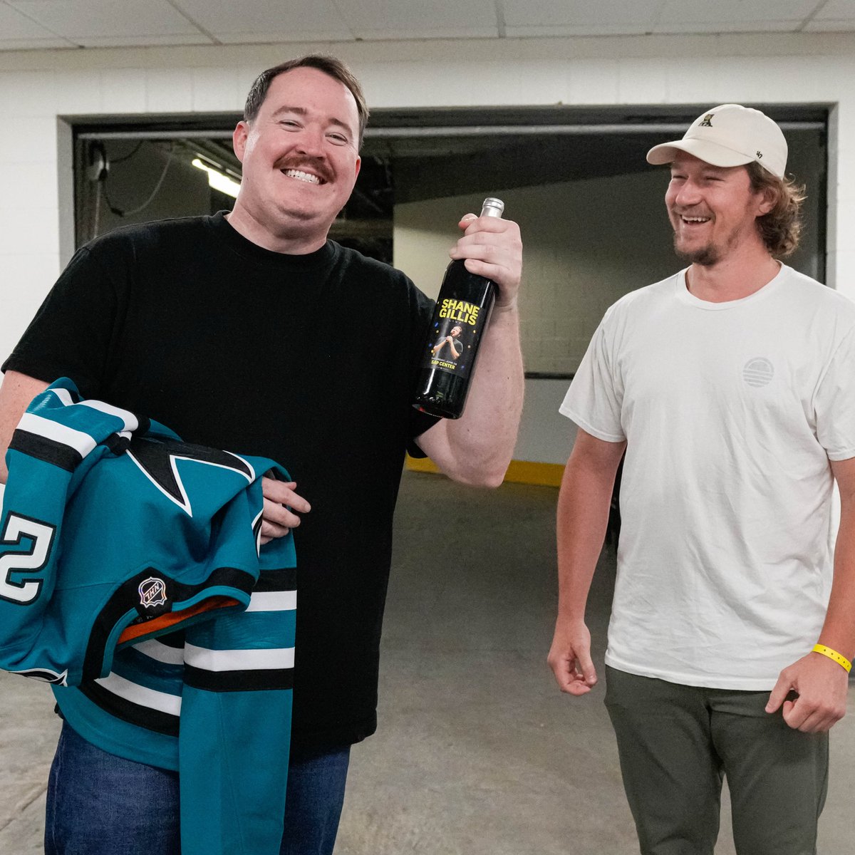 San Jose Sharks (@sanjosesharks) on Twitter photo .<a href="/tytoff16/">Tyler Toffoli</a> had to make sure <a href="/Shanemgillis/">Shane Gillis</a> had a jersey for his show last night at <a href="/SAPCenter/">SAP Center</a>. 👏🦈 .<a href="/tytoff16/">Tyler Toffoli</a> had to make sure <a href="/Shanemgillis/">Shane Gillis</a> had a jersey for his show last night at <a href="/SAPCenter/">SAP Center</a>. 👏🦈
