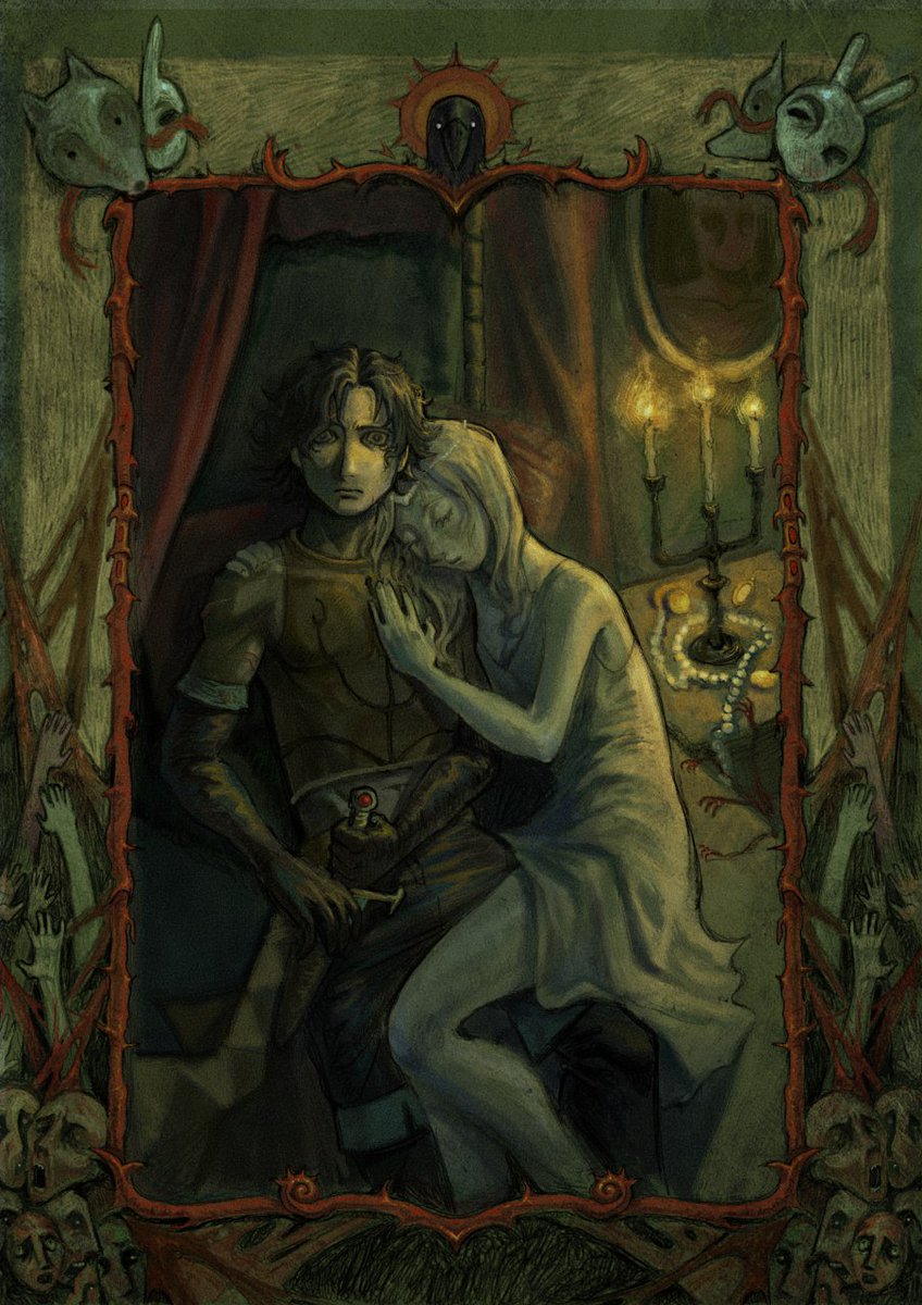 Im still alive?
Work for #fearandhunger zine