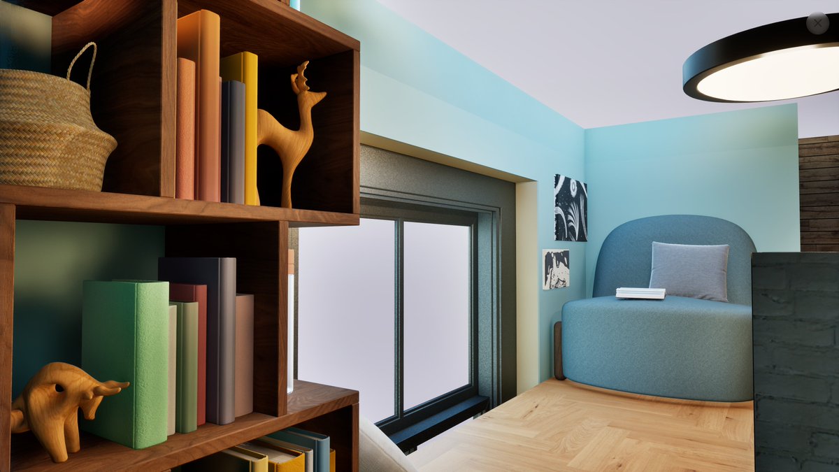 vpgamescapes's tweet image. Revisiting the first small space: a room at a shared NYC apartment. Can't wait to redo the rest!
Game: #SmallSpaces

Thanks to @niklastomkowitz for all the effort put into developing the game &amp;amp; @PolarNinjaPhoto for recommending I try it!