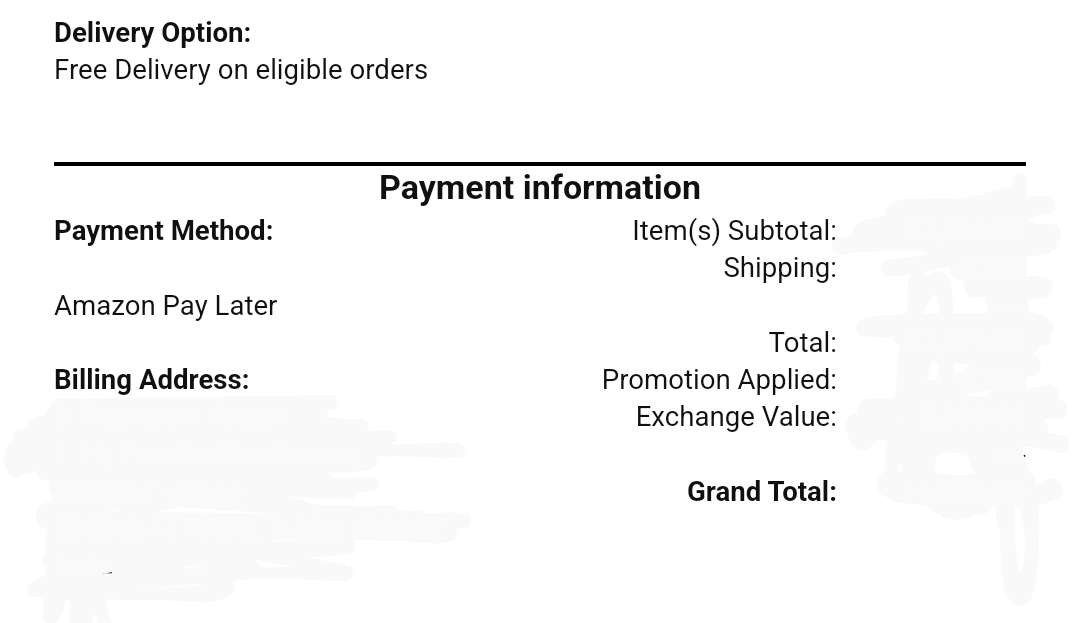 StaThameem's tweet image. Hi  @amazonIN  @AmazonHelp 

Placed an order with Amazon pay later. 
The order got placed but it is not reflecting on the pay later page. 

#Amazon #paylater #axio