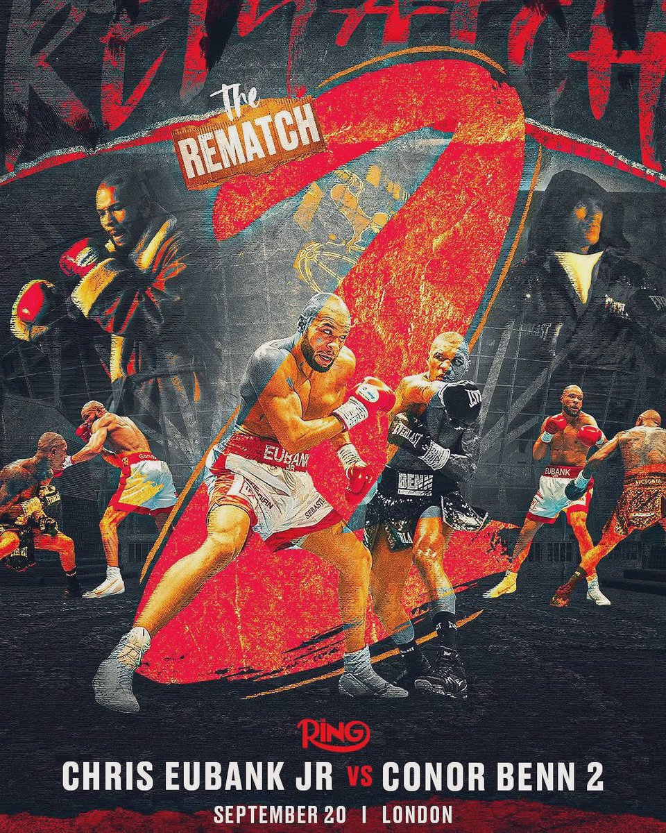 FightDisciples's tweet image. 😳 BREAKING NEWS 😳
Here we go again. Part 2 released Sept 20.
#EubankBenn2 #boxing
Thoughts?