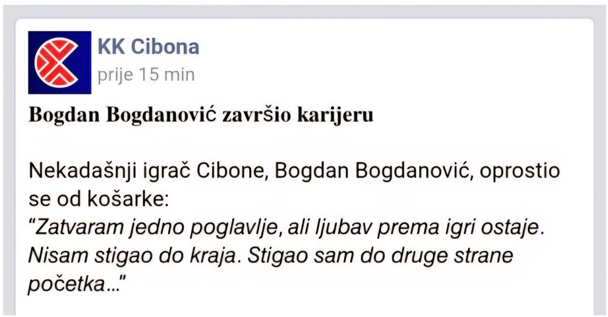 Cibona "briljira" i van terena. 😎