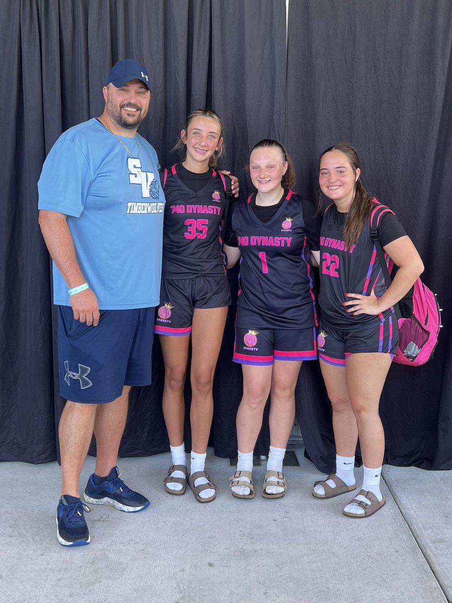 SVHS Lady Wolves Basketball (@svhs_ladywolves) on Twitter photo Coach <a href="/thepark92/">Jimmy Parker</a> had the privilege of watching three incoming freshmen compete at the NTB National Championship in Myrtle Beach, SC
Kentley Wellman, Kelsey Meadows, and Macie Green. They helped their team make the Semifinal game but came up short by three. Great job ladies! Coach <a href="/thepark92/">Jimmy Parker</a> had the privilege of watching three incoming freshmen compete at the NTB National Championship in Myrtle Beach, SC
Kentley Wellman, Kelsey Meadows, and Macie Green. They helped their team make the Semifinal game but came up short by three. Great job ladies!