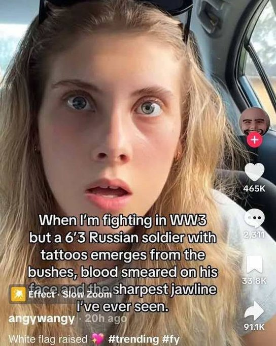 this having 465k likes should be grounds to immediately remove all women from the military