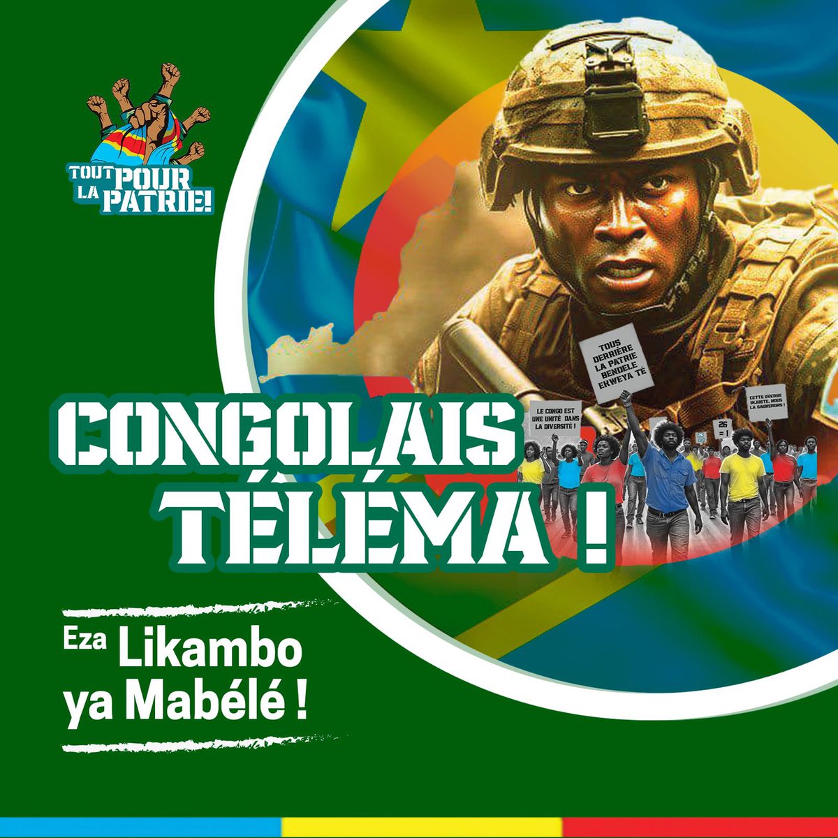 Chers compatriotes, Congolaises et Congolais de tous les horizons,
Frères et sœurs de la grande Nation congolaise🇨🇩,

En ce jour historique du 30 juin, nous nous arrêtons un instant, avec solennité et ferveur, pour honorer la mémoire de celles et ceux qui, par leur courage, leur