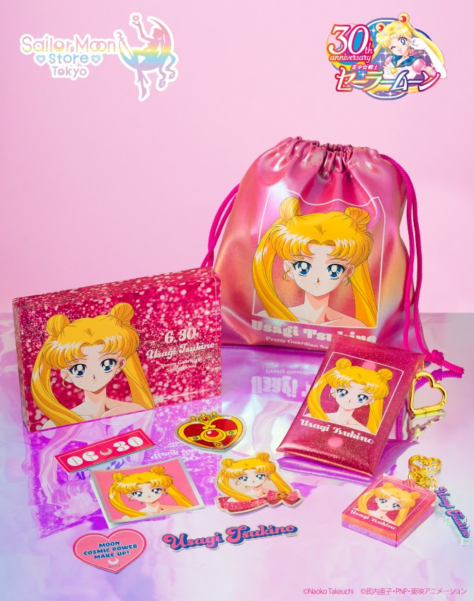 sailormoon30th_'s tweet image. 【更新】Sailor Moon storeより、第1・2弾のお知らせに続き、月野うさぎ『ストアオリジナル バースデーグッズ』第3弾をお知らせします！

詳細はこちら🌙
sailormoon-official.com/store/post_121…