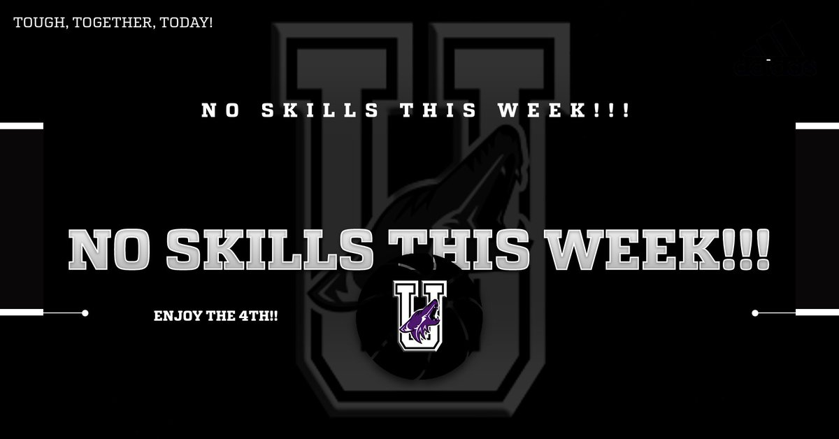 Reminder we will be off this week and will start back on July 7th! We hope everyone enjoys the break!