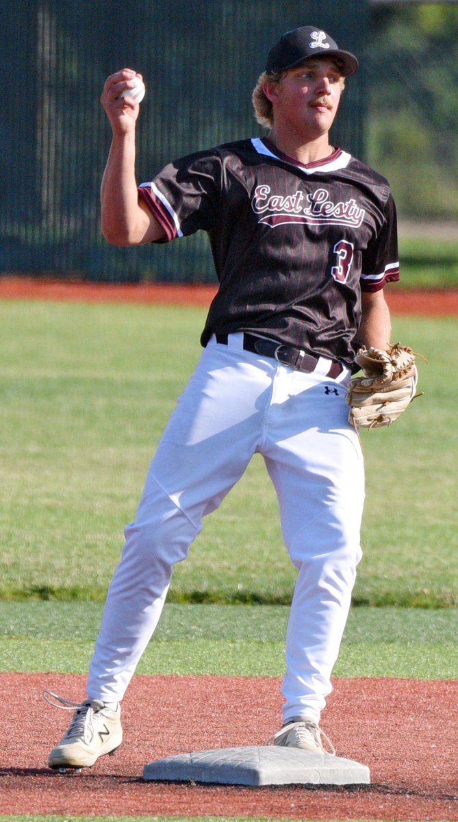 James D. Cimburek (@jcimburek) on Twitter photo The <a href="/SCLBaseballSD/">SCL Baseball</a> <a href="/LestyBroncs/">Lesterville Broncs</a> now have a "City Connect" jersey, which I believe debuted tonight against Yankton.
"East Lesty" refers to their home ballpark, which is on the east side of Lesterville. The <a href="/SCLBaseballSD/">SCL Baseball</a> <a href="/LestyBroncs/">Lesterville Broncs</a> now have a "City Connect" jersey, which I believe debuted tonight against Yankton.
"East Lesty" refers to their home ballpark, which is on the east side of Lesterville.