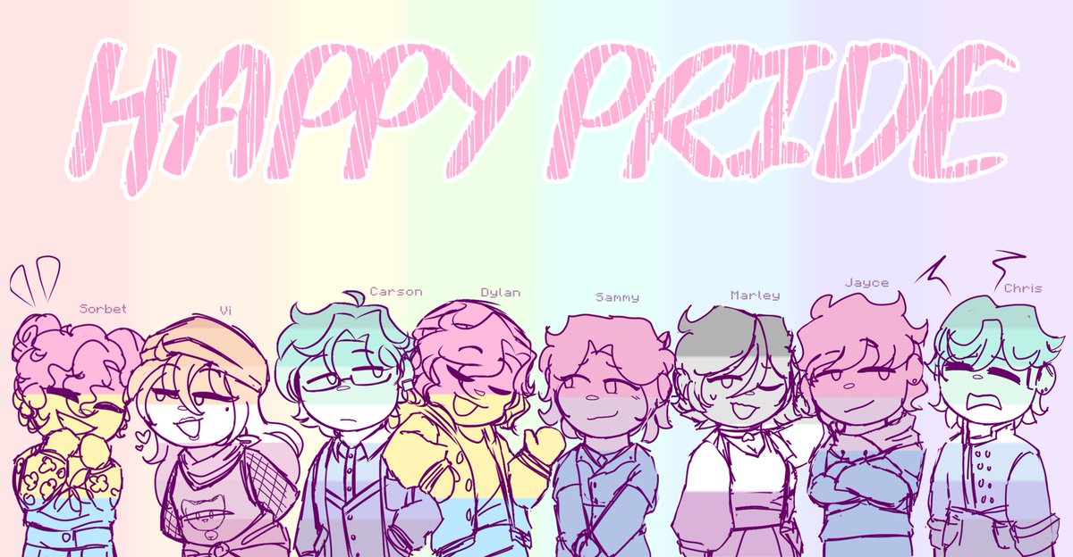 RemasteredCandy's tweet image. From the staff at Candy&apos;s, we&apos;d like to wish you a happy pride month!!