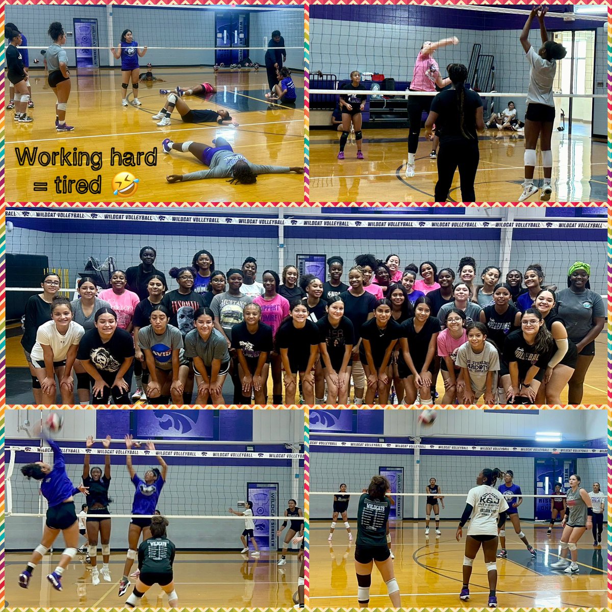 Humble Volleyball (@humble_vball) on Twitter photo Another great week last week!! There is training this week! Mon - Wed: Gym 3
Slight time change this week for
7/1 Tues 5:15pm - 7:30pm
7/2 Wed 9:45am - 12:00pm
<a href="/HumbleISD_HHS/">Humble High School</a> <a href="/HumbleISD_Ath/">Humble ISD Athletics</a> <a href="/HMS_ladycats/">HMS Girls Athletics</a> <a href="/HumbleISD_SMS/">Ross Sterling MS</a> <a href="/Coach_RobMurphy/">Robert Murphy</a> @CourtneyPMath <a href="/WildcatsALLspo1/">Wildcats ALLsports Booster</a> Another great week last week!! There is training this week! Mon - Wed: Gym 3
Slight time change this week for
7/1 Tues 5:15pm - 7:30pm
7/2 Wed 9:45am - 12:00pm
<a href="/HumbleISD_HHS/">Humble High School</a> <a href="/HumbleISD_Ath/">Humble ISD Athletics</a> <a href="/HMS_ladycats/">HMS Girls Athletics</a> <a href="/HumbleISD_SMS/">Ross Sterling MS</a> <a href="/Coach_RobMurphy/">Robert Murphy</a> @CourtneyPMath <a href="/WildcatsALLspo1/">Wildcats ALLsports Booster</a>