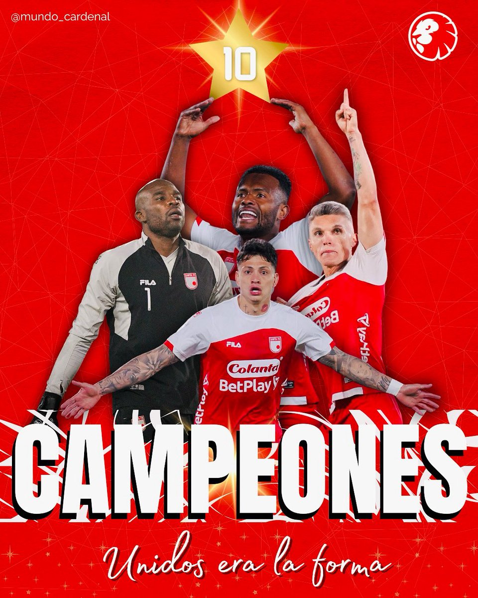 Mundo_Cardenal's tweet photo. ¡LA DÉCIMA ESTÁ CON NOSOTROS! 

Unidos ERA la forma ⭐️

VAMOOOOOOOOOOOOOOS https://t.co/hYJVYiX27v