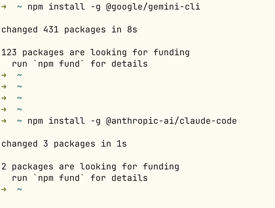 Shipping the org chart, AI CLI edition: