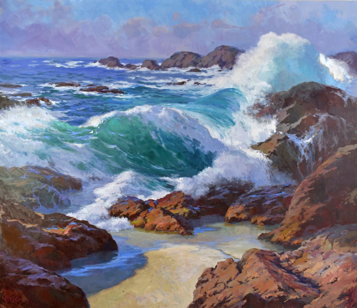 Art_Lives_On's tweet image. John Cosby #figurativeart #Art #OilPainting #Impressionism #ModernArt #painting #acrylic #figurativeart #postimpressionist #art